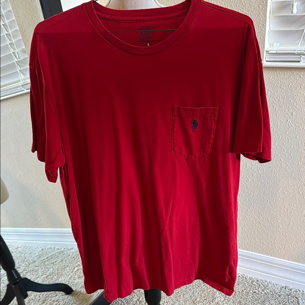 Polo by Ralph Lauren Red Short Sleeve Tee